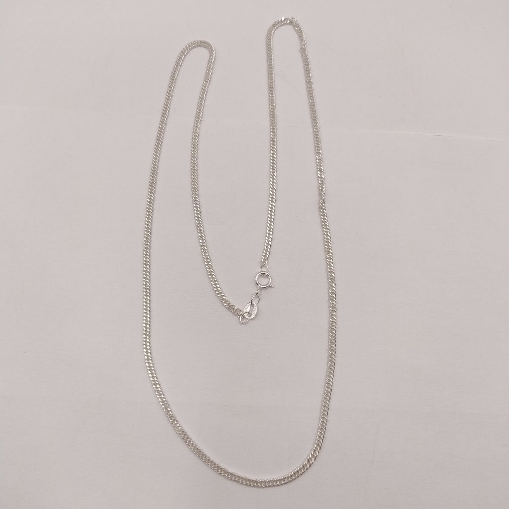 CADENA BARBADA PLATA .925 50 CM 4.12 GR (NUEVO)