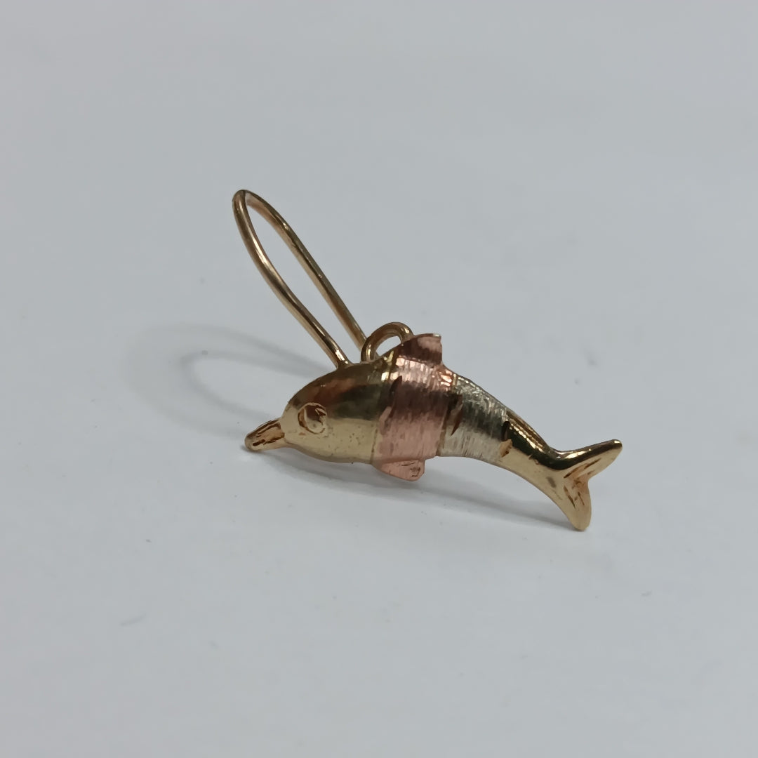 ARETES PAR ORO 14 K 1.1 GRMS (SEMINUEVO)