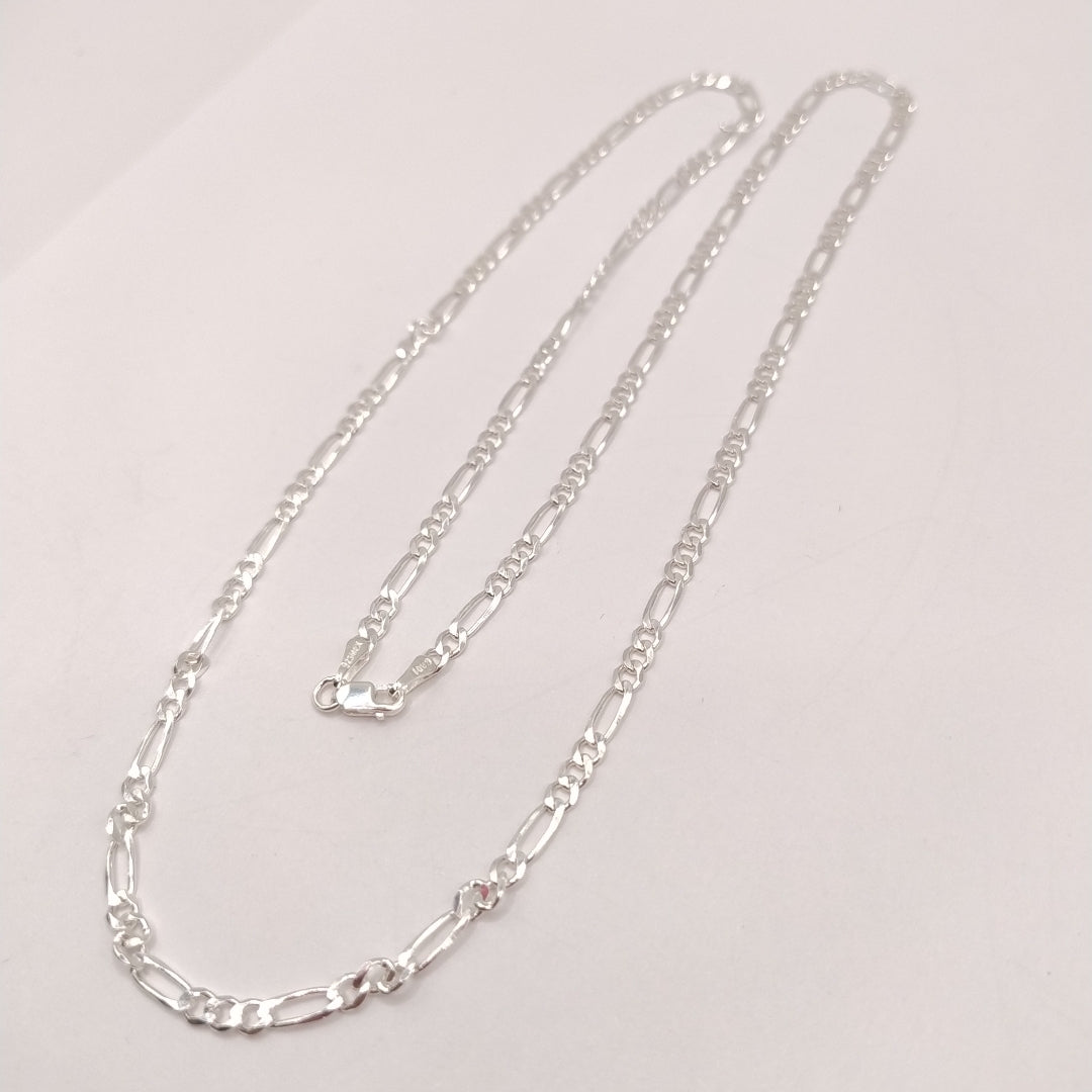 CADENA 3X1 PLATA .925 60 CM 8.02 GR (NUEVO)