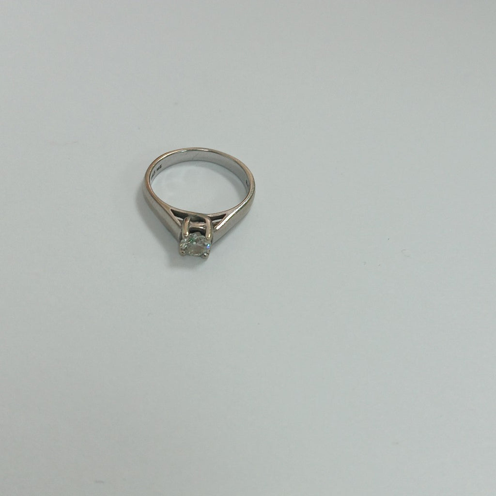 ANILLITO ORO BLANCO 14 K 2,60 GRMS (SEMINUEVO)