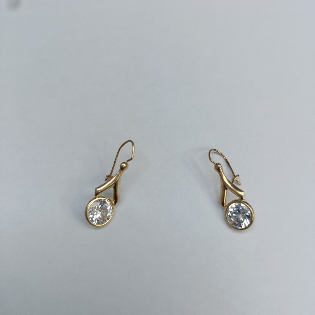 ARETES PAR ORO 10 K 2,00 GRMS (SEMINUEVO)