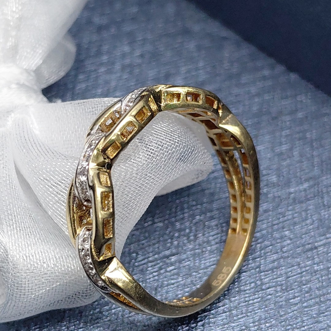 ANILLITO ORO 14 K 2.3 GRMS (SEMINUEVO)