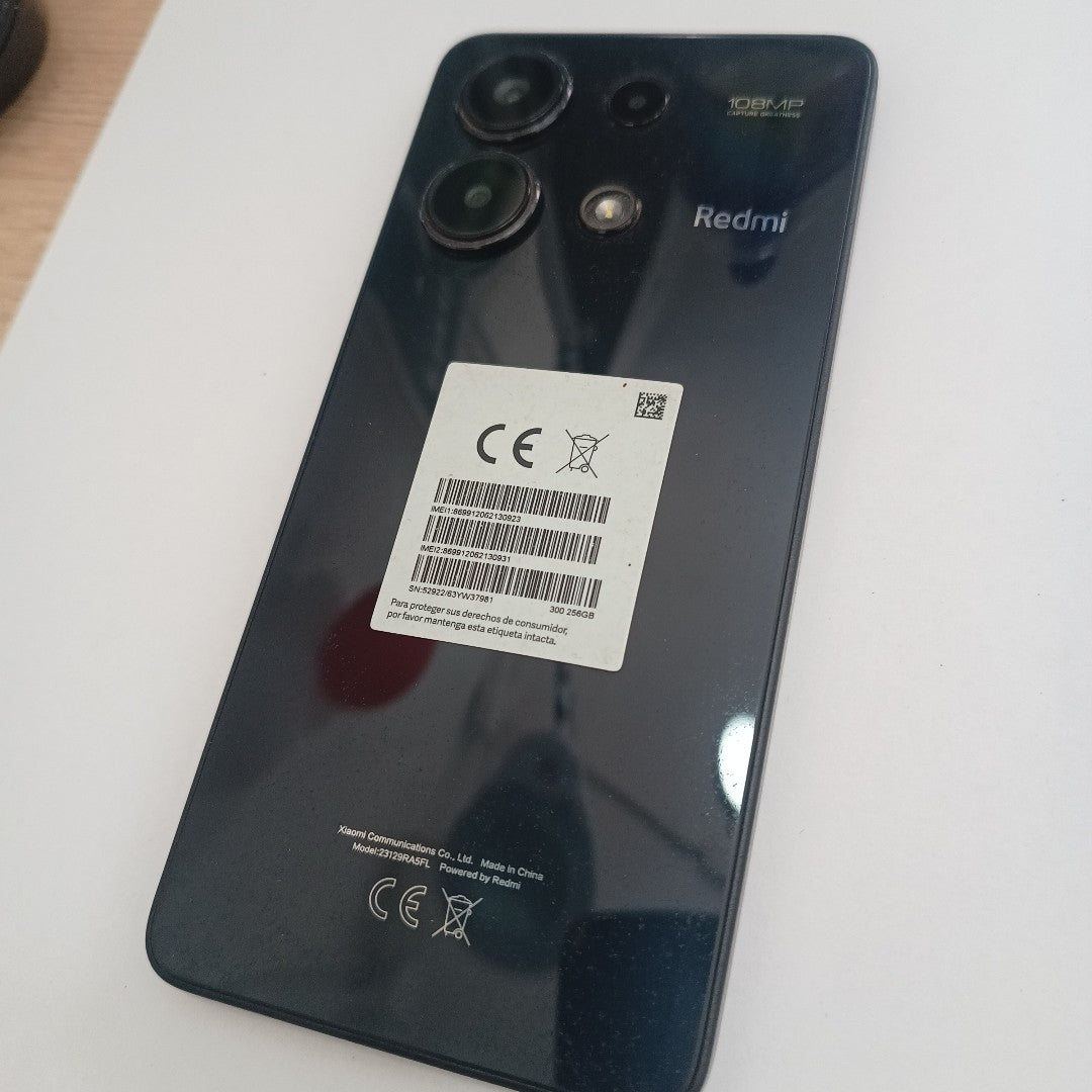CELULAR XIAOMI REDMI NOTE 13 23129RA5FL (2024) 256 GB 8 GB RAM (SEMINUEVO)