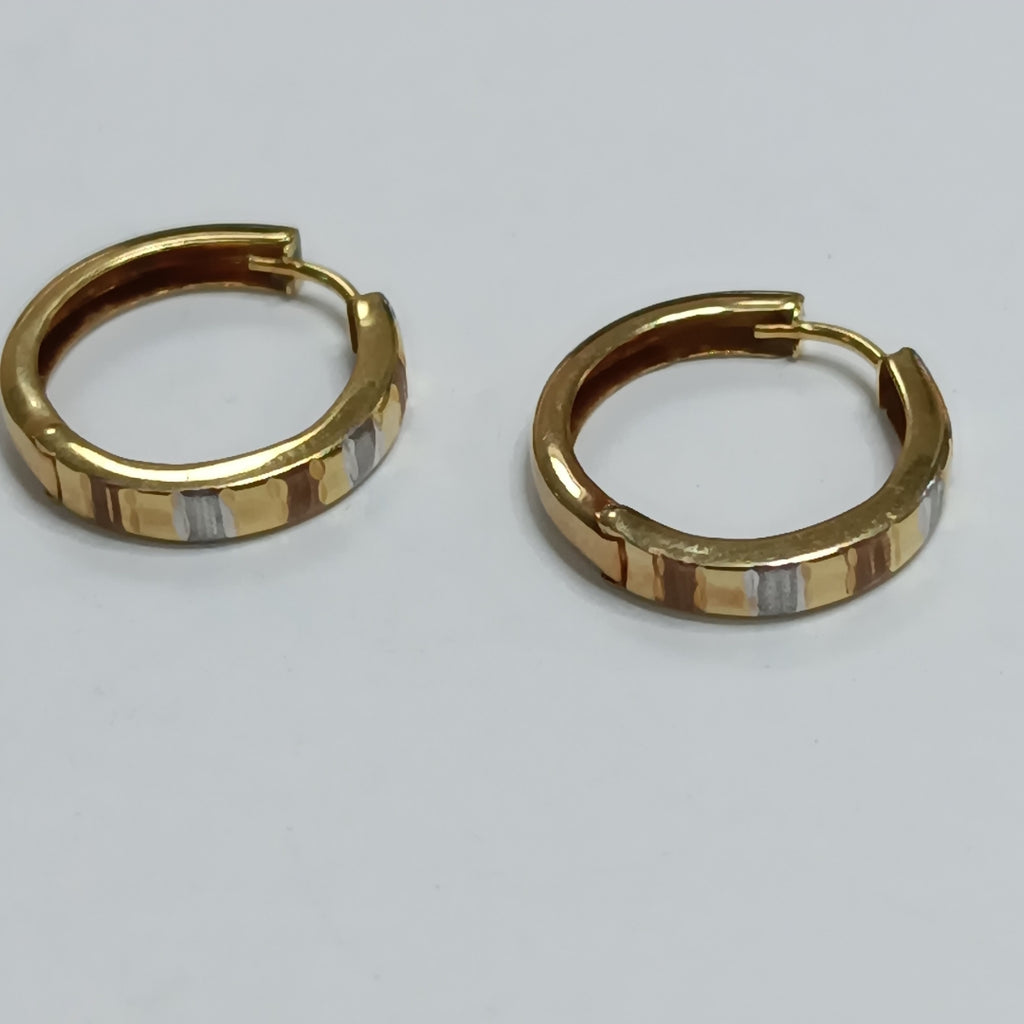 ARRACADAS PAR ORO 10 K 1.8 GRMS (SEMINUEVO)
