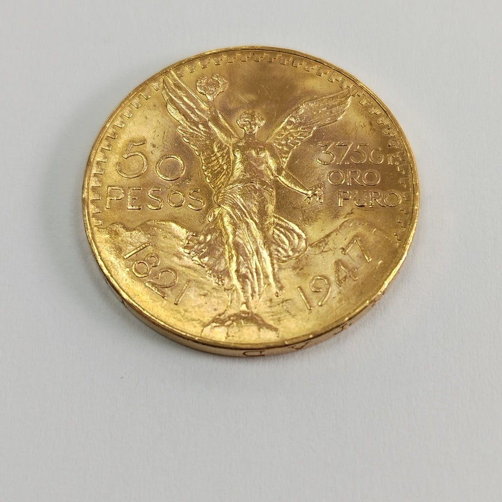 K1 41.6 GRMS 21 K IDENTIFICACIÓN MONEDA NOMINATIVA MONEDAS PESOS 50 PESOS (SEMINUEVO)