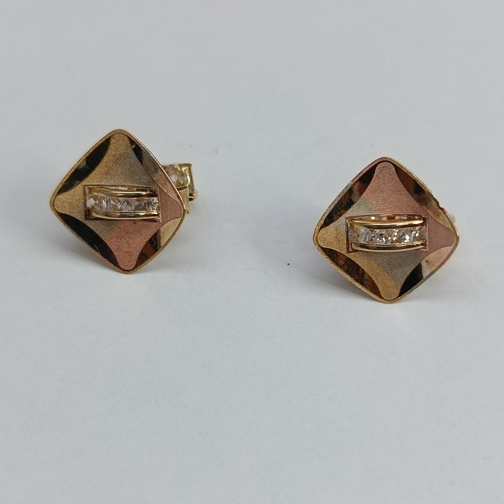 ARETES PAR ORO 14 K 1.4 GRMS (SEMINUEVO)