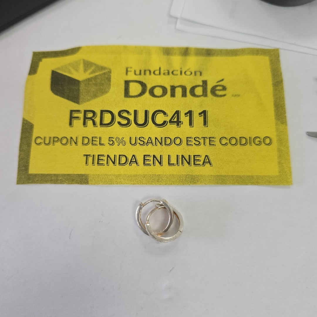 ARRACADAS LABRADAS PLATA .925 3.3 GR (NUEVO)