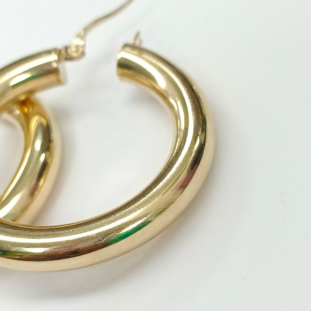 ARRACADAS PAR ORO 14 K 5,10 GRMS (SEMINUEVO)