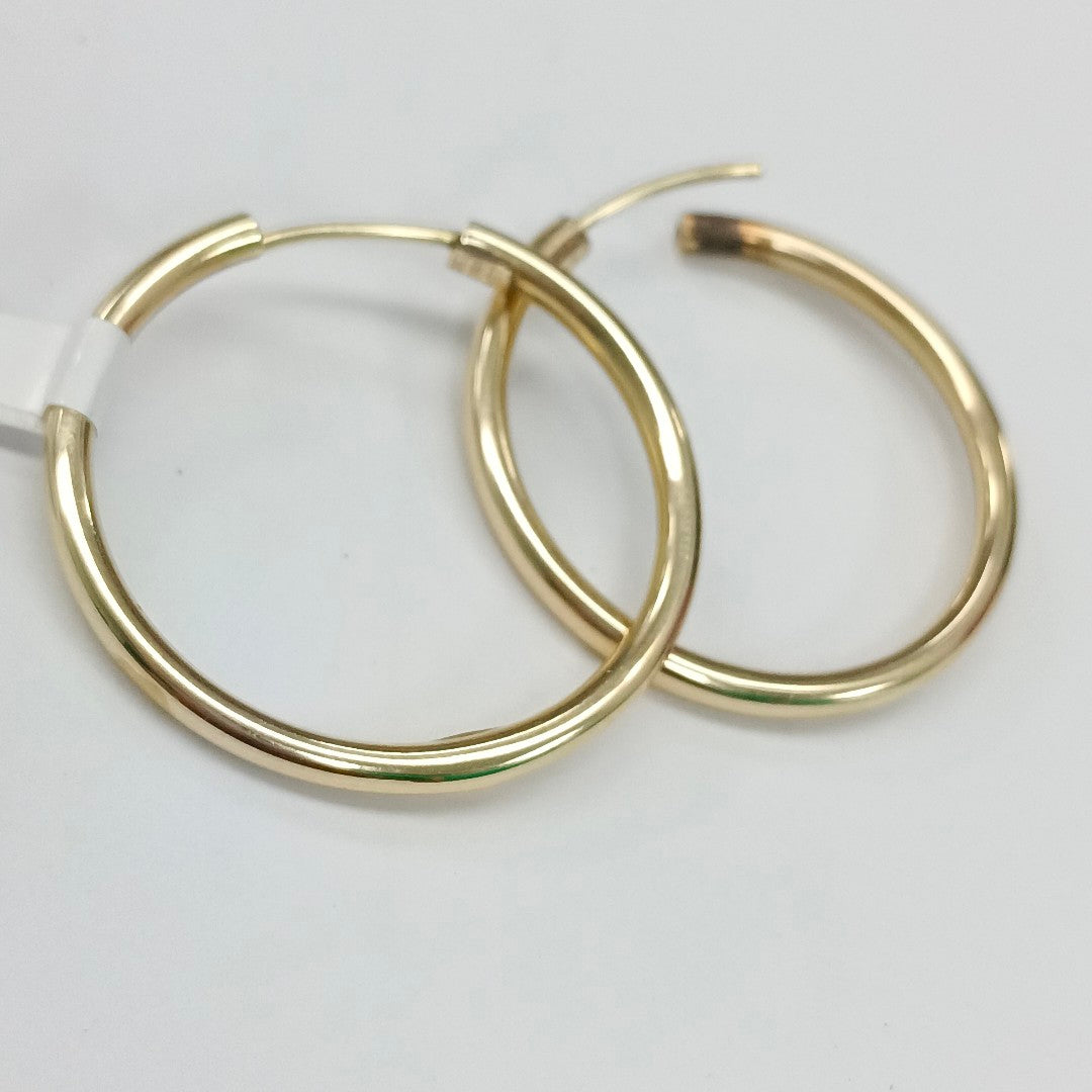 ARRACADAS PAR ORO 14 K 3,60 GRMS (SEMINUEVO)
