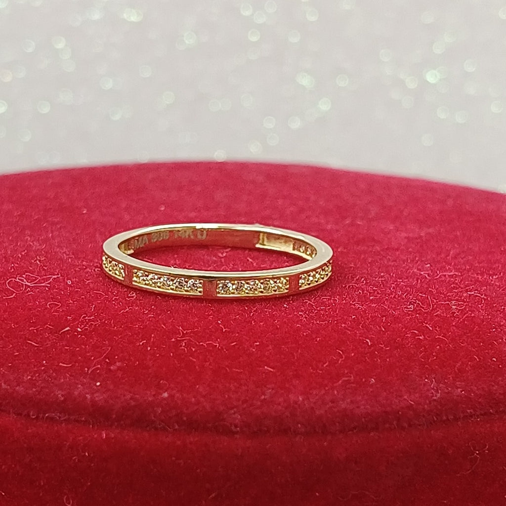 ANILLOS DAMA ORO 14K 1.6 (NUEVO)