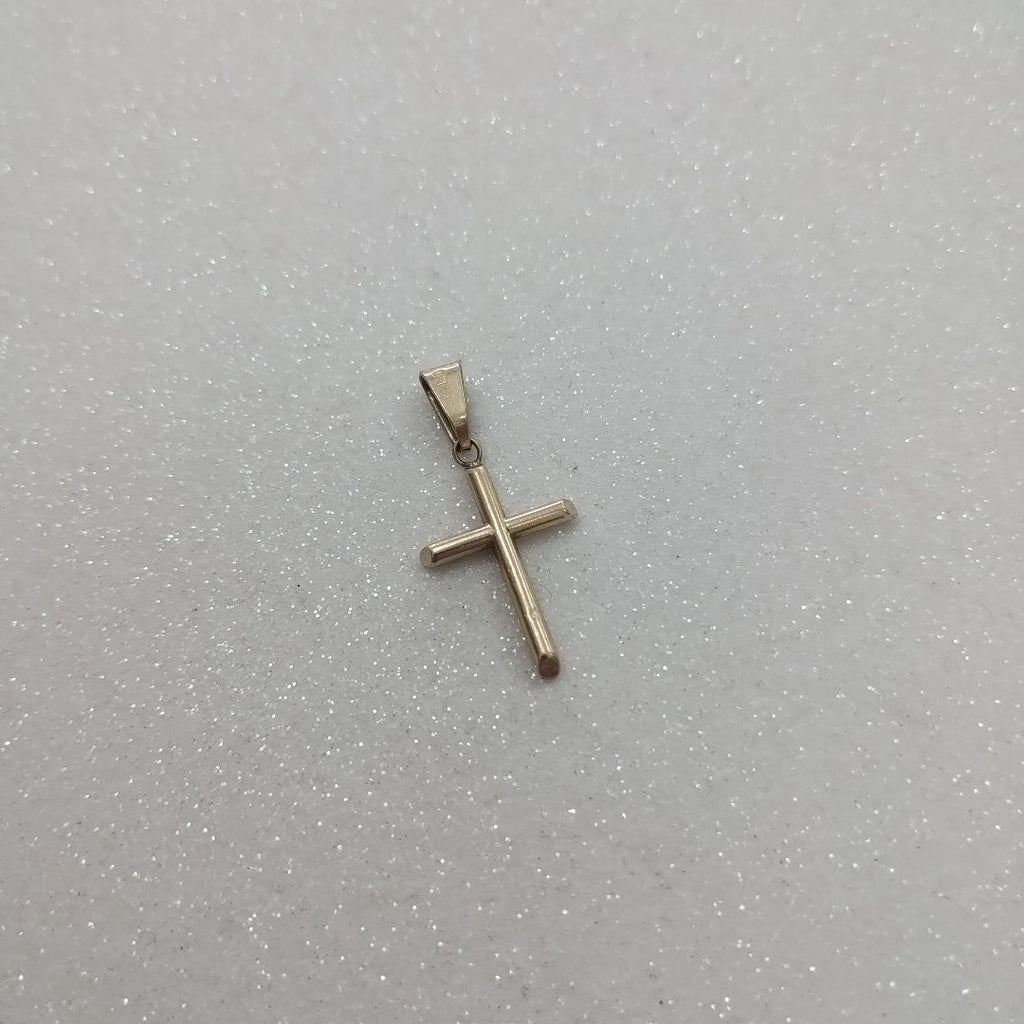 CRUCIFIJO,DIJE ORO 10 K 0,80 GRMS (SEMINUEVO)