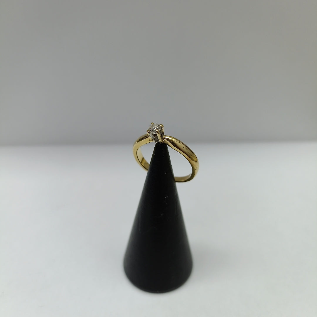 SOLITARIO ORO 14 K 2.5 GRMS (SEMINUEVO)