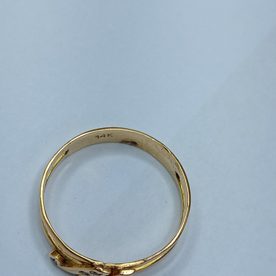 ARGOLLA ORO 14 K 1.7 GRMS (SEMINUEVO)