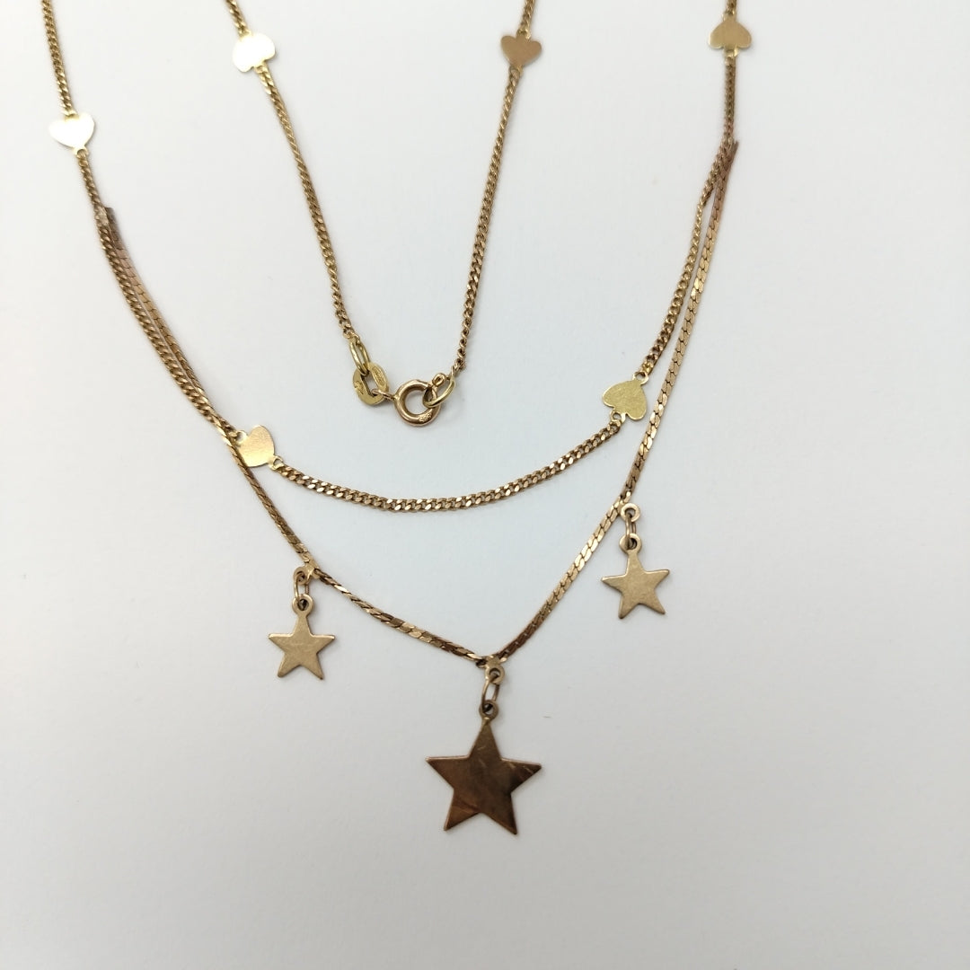 GARGANTILLA ORO 14 K 1,00 GRMS (SEMINUEVO)
