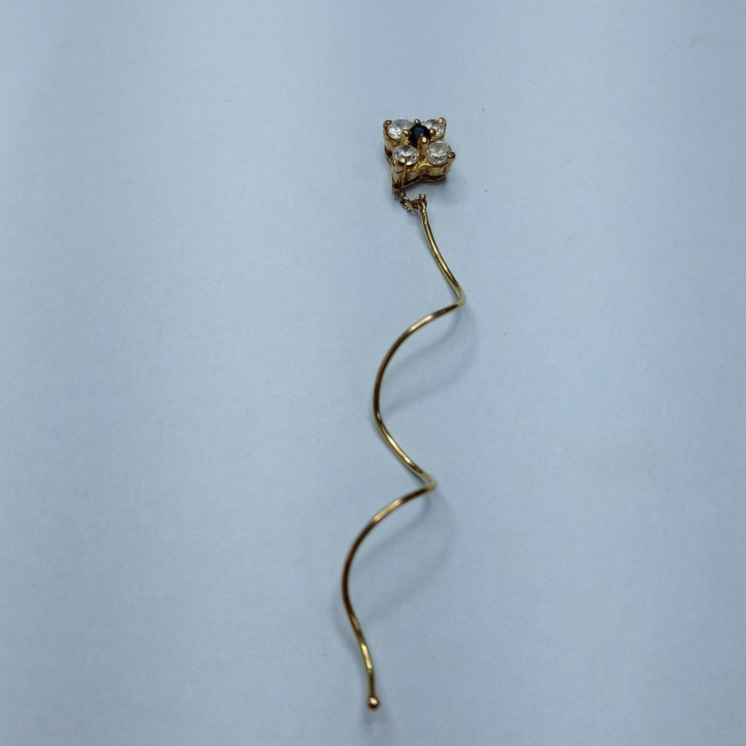 VIOLADORES PAR ORO 14 K 2.1 GRMS (SEMINUEVO)