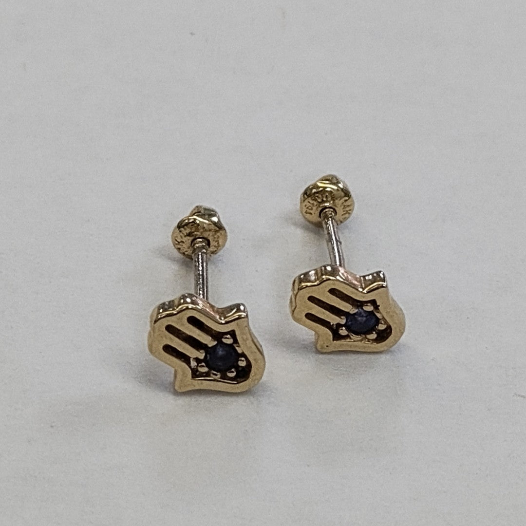 BROQUELES PAR ORO 14 K 0.8 GRMS (SEMINUEVO)