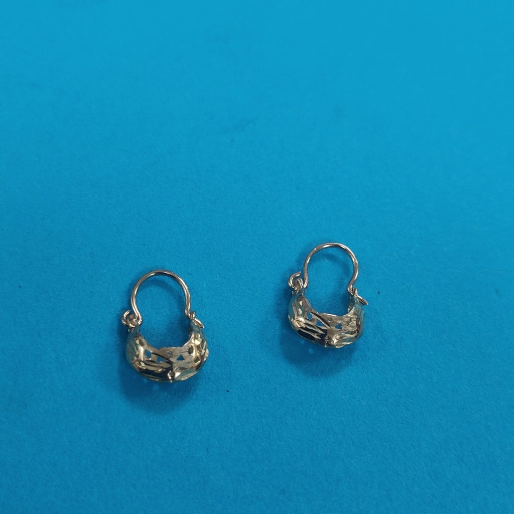ARRACADAS PAR ORO 10 K 1 GRMS (SEMINUEVO)