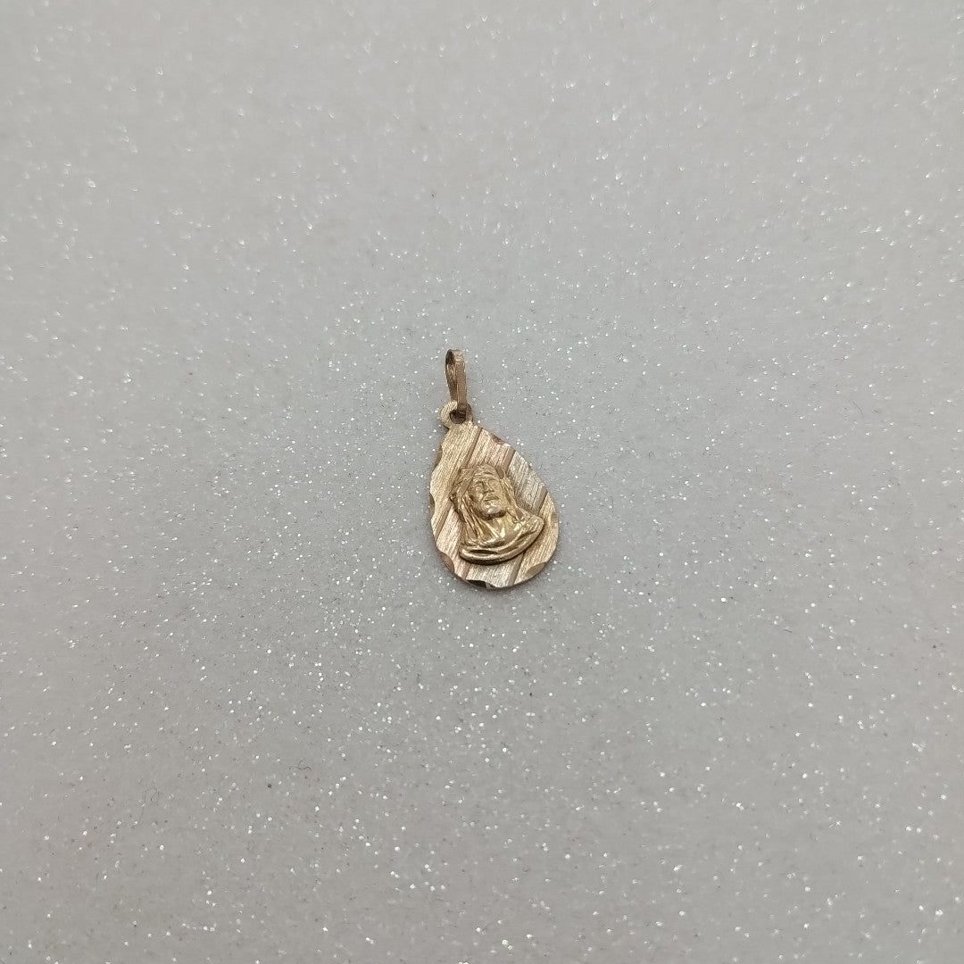 MEDALLA RELIGIOSA ORO COMBINADO 14 K 1,20 GRMS (SEMINUEVO)