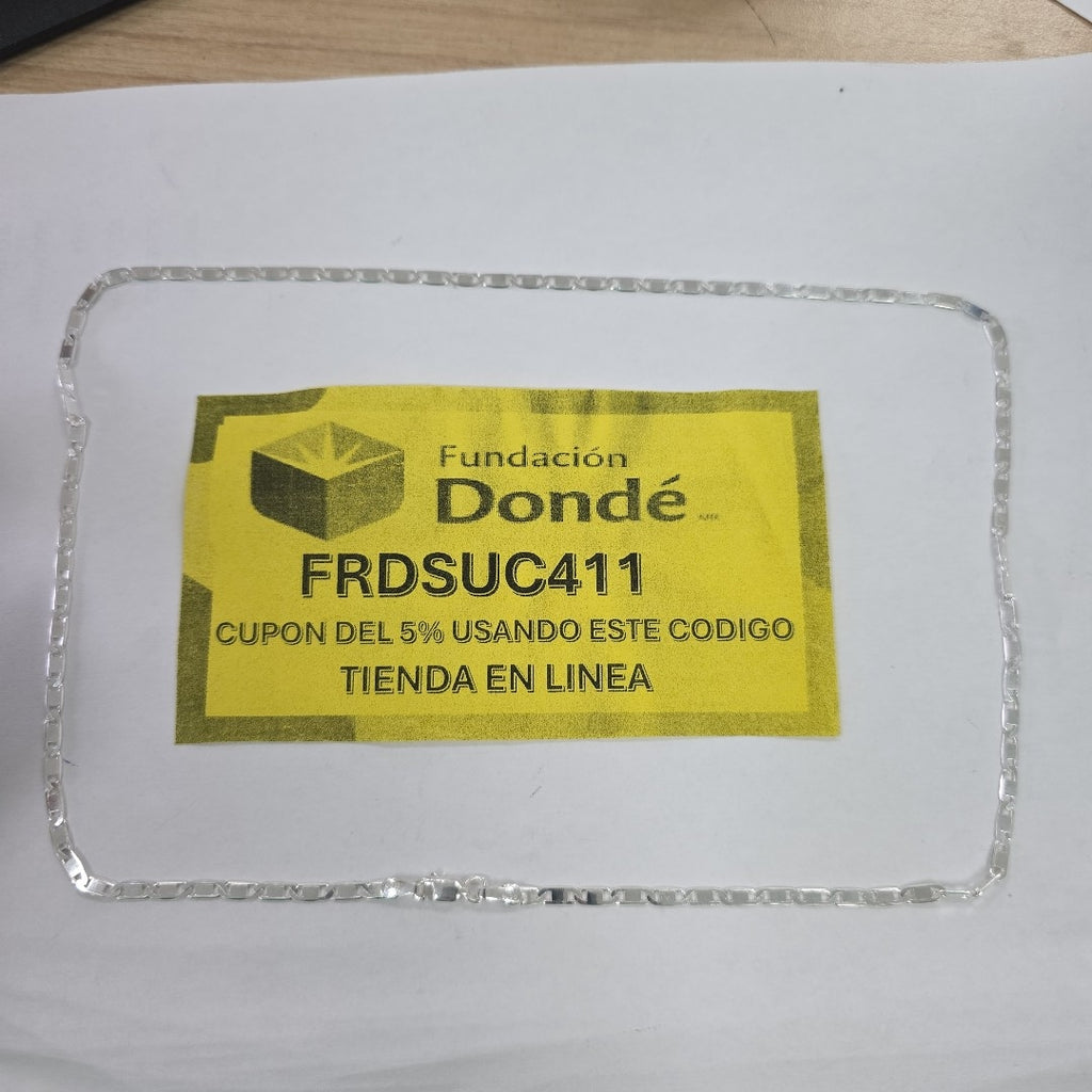 CADENA GUCHI PLATA .925 60 CM 10.43 GR (NUEVO)