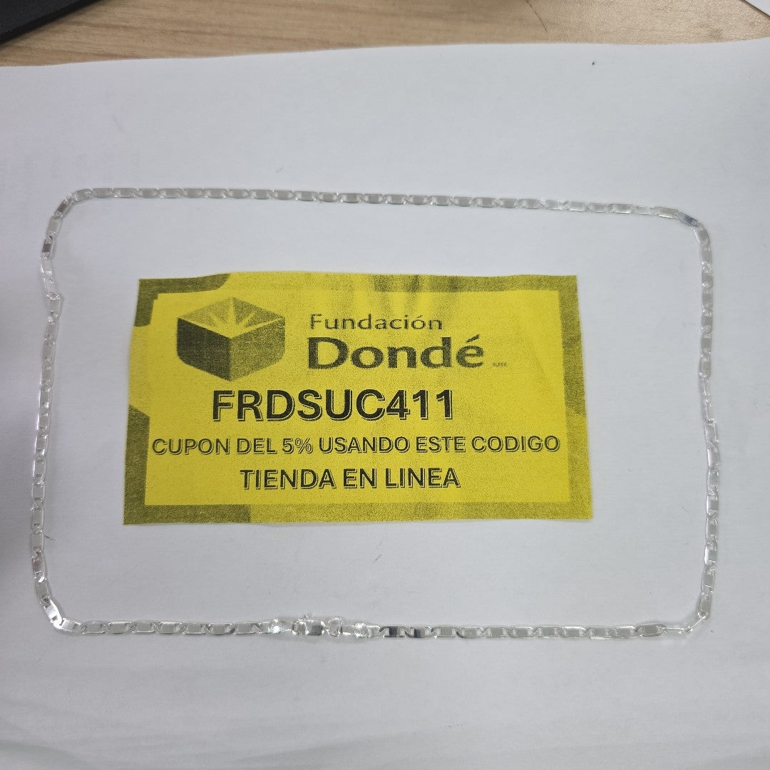 CADENA GUCHI PLATA .925 60 CM 10.43 GR (NUEVO)