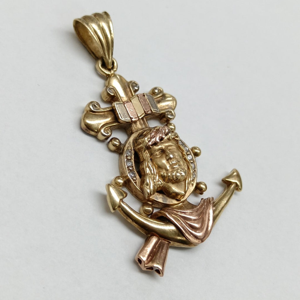 DIJE ORO PLATINO,ORO COMBINADO 10 K 9,40 GRMS (SEMINUEVO)