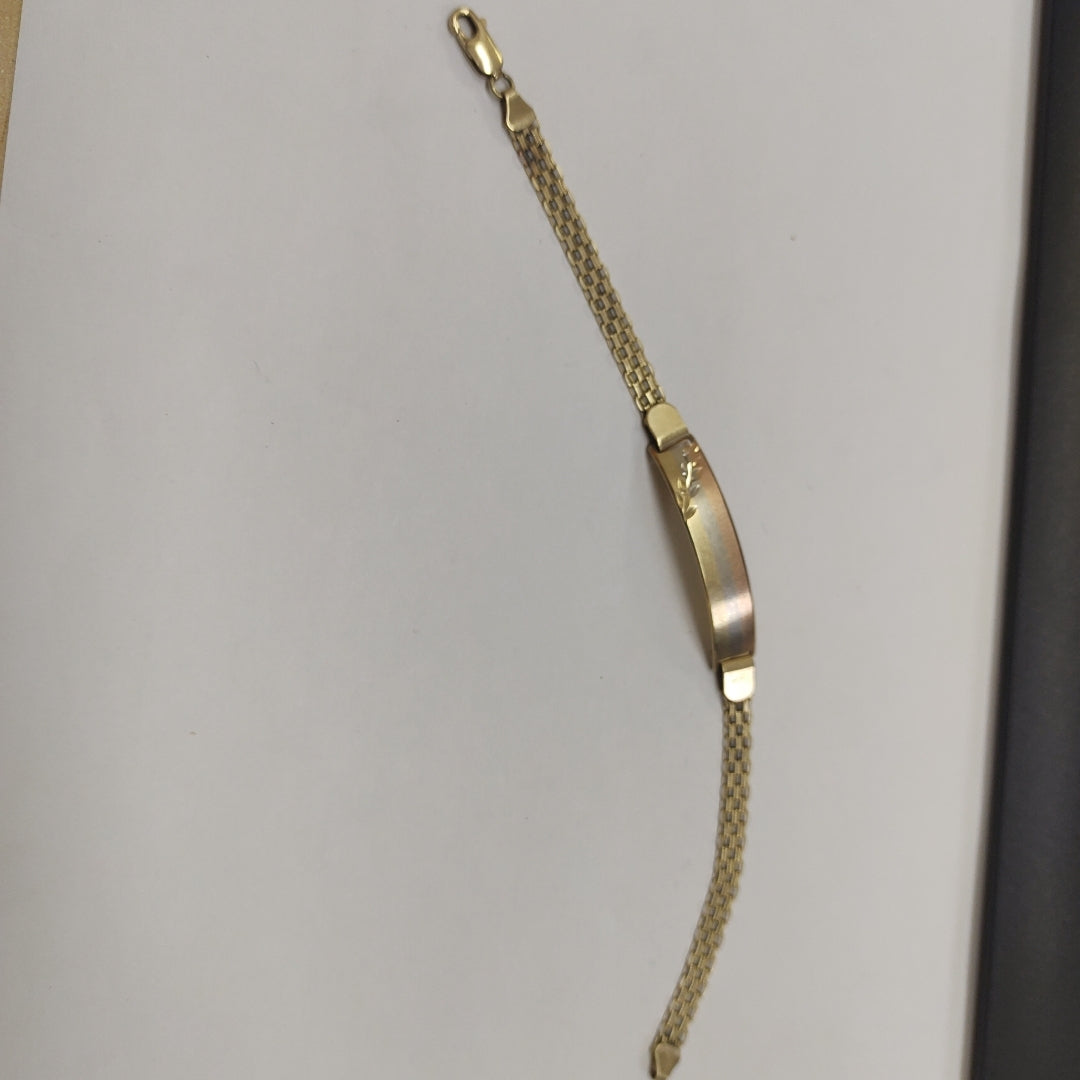 ESCLAVA ORO, ORO COMBINADO 10 K 7.4 GRMS (SEMINUEVO)