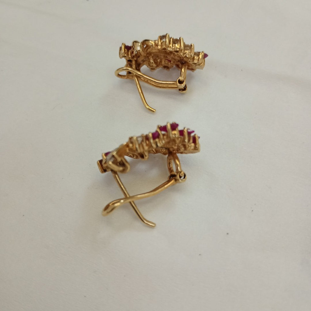 ARETES PAR ORO 14 K 6 GRMS (SEMINUEVO)