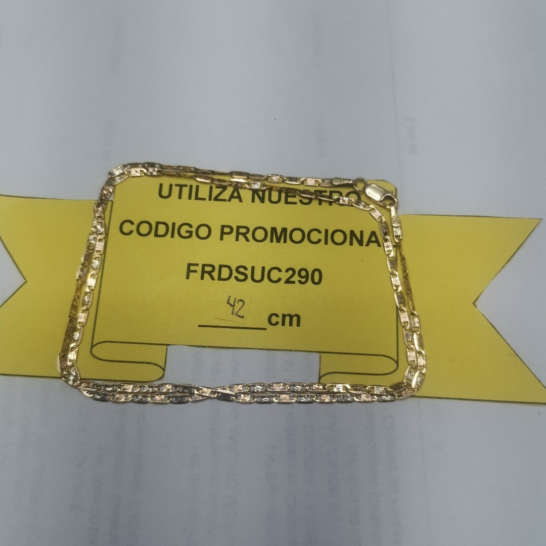 CADENA ORO 14 K 2.7 GRMS (SEMINUEVO)