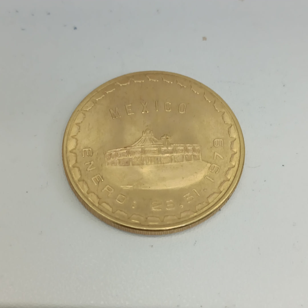 MEDALLA CONMEMORATIVA ORO 21 K 33,90 GRMS (SEMINUEVO)