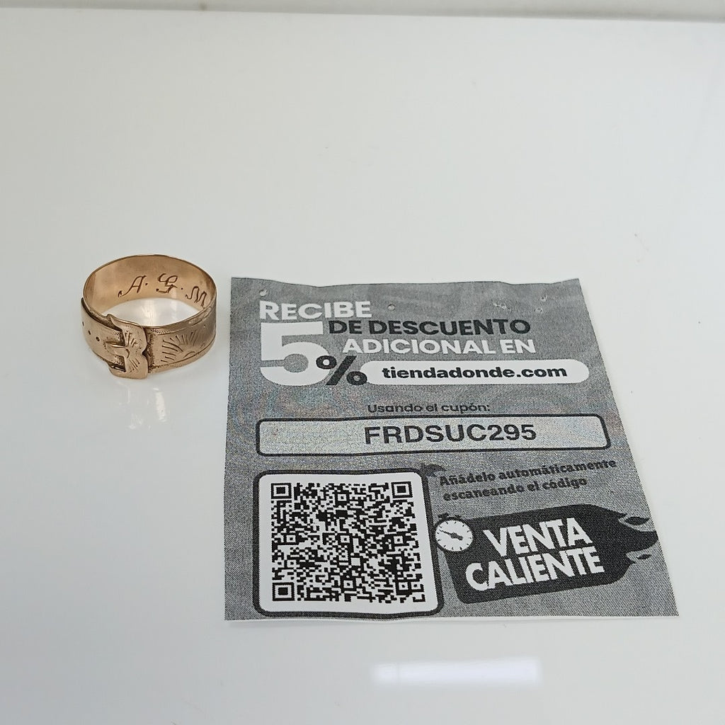 ANILLO ORO 8 K 3.5 GRMS (SEMINUEVO)