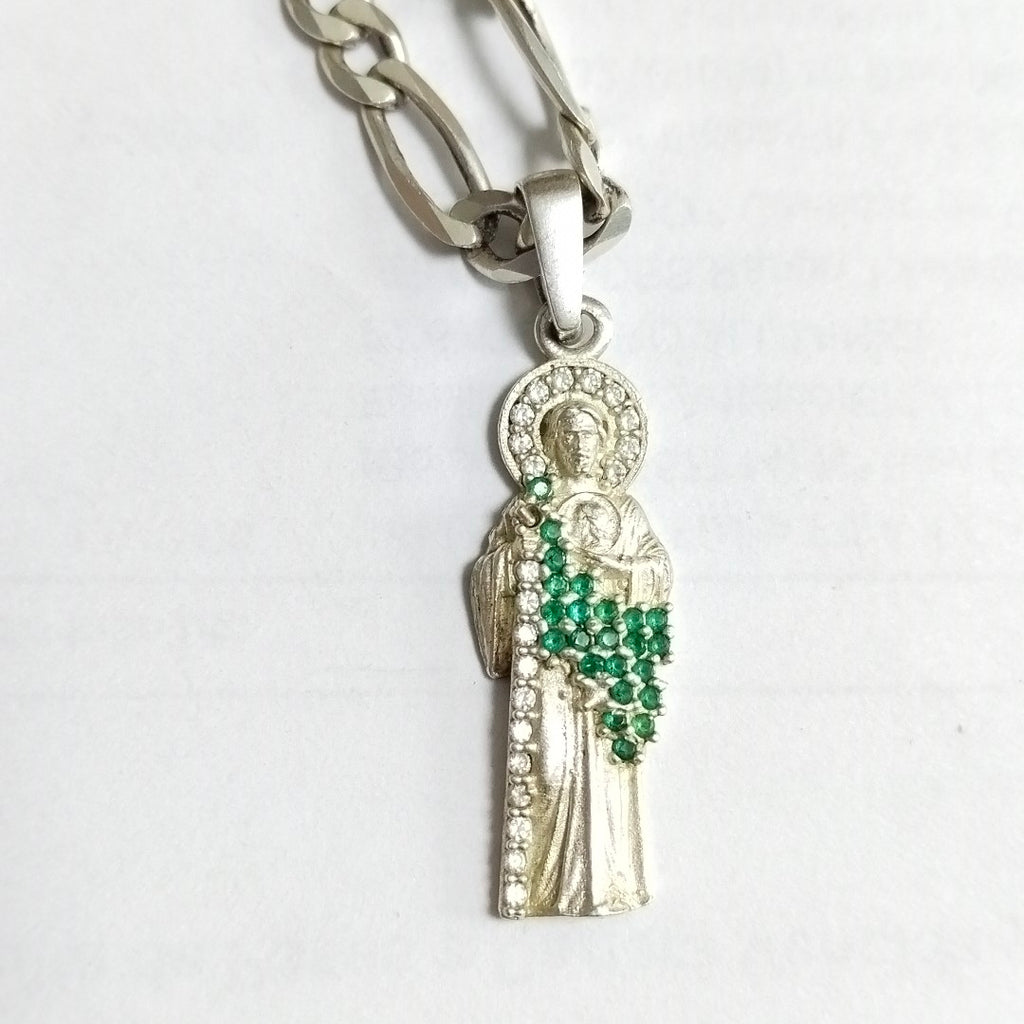 CADENA, DIJE PLATA 26.9 GRMS (SEMINUEVO)