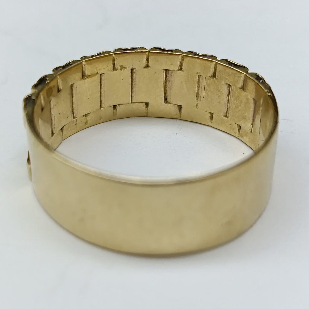 ANILLO ORO 14 K 4.9 GRMS (SEMINUEVO)