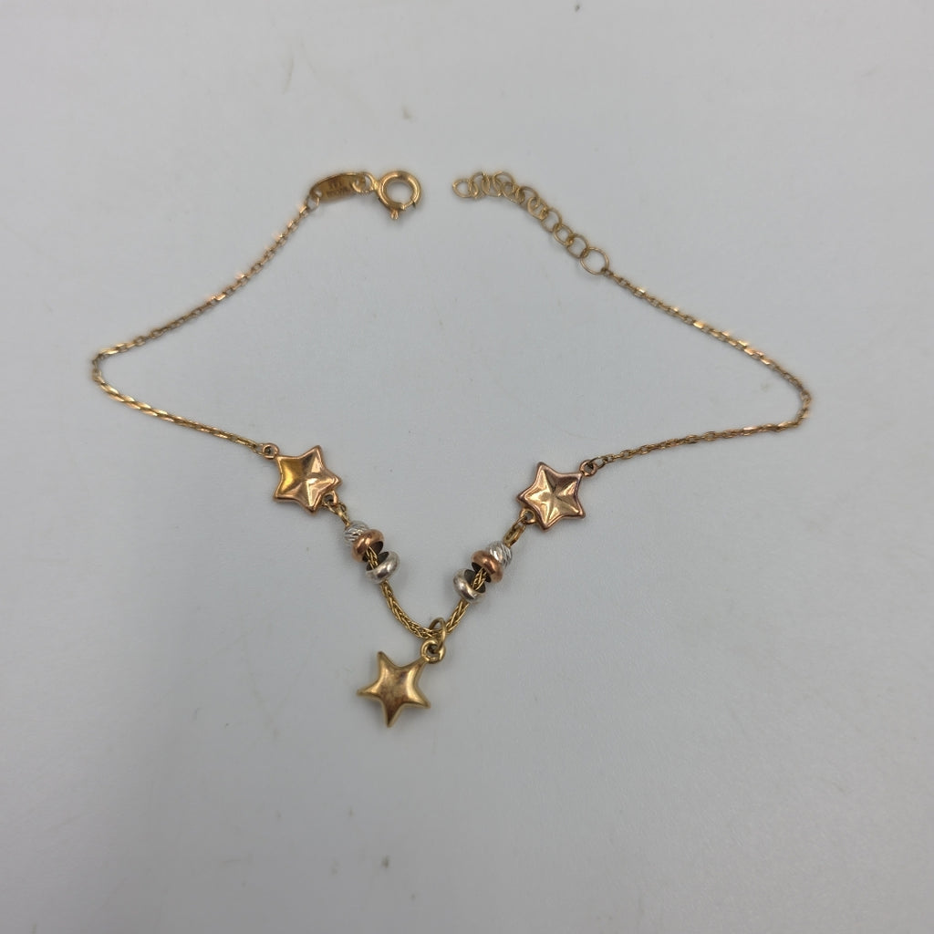 PULSERA ORO, ORO COMBINADO 14 K 1.8 GRMS (SEMINUEVO)
