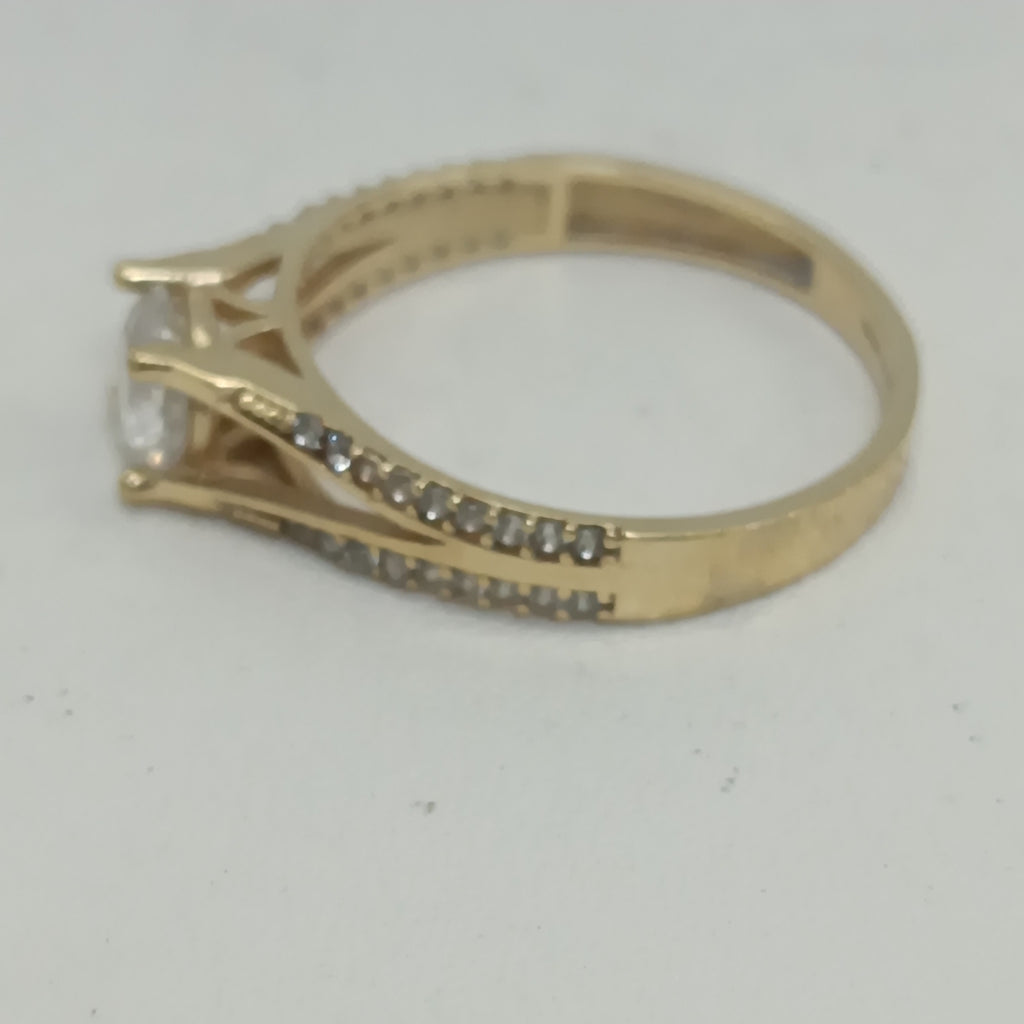 ANILLO ORO 14 K 2,10 GRMS (SEMINUEVO)