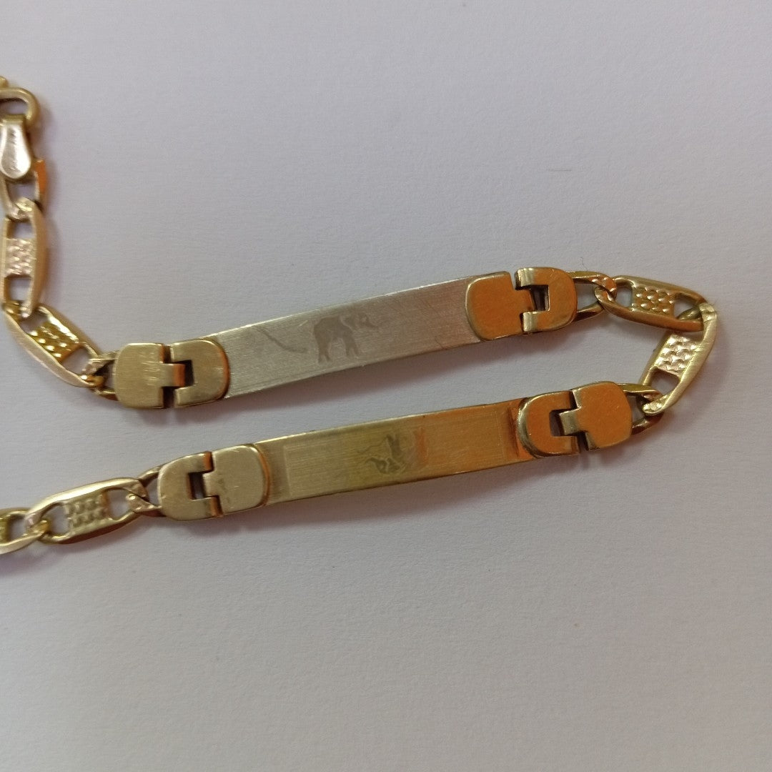 ESCLAVA ORO 14 K 7 GRMS (SEMINUEVO)