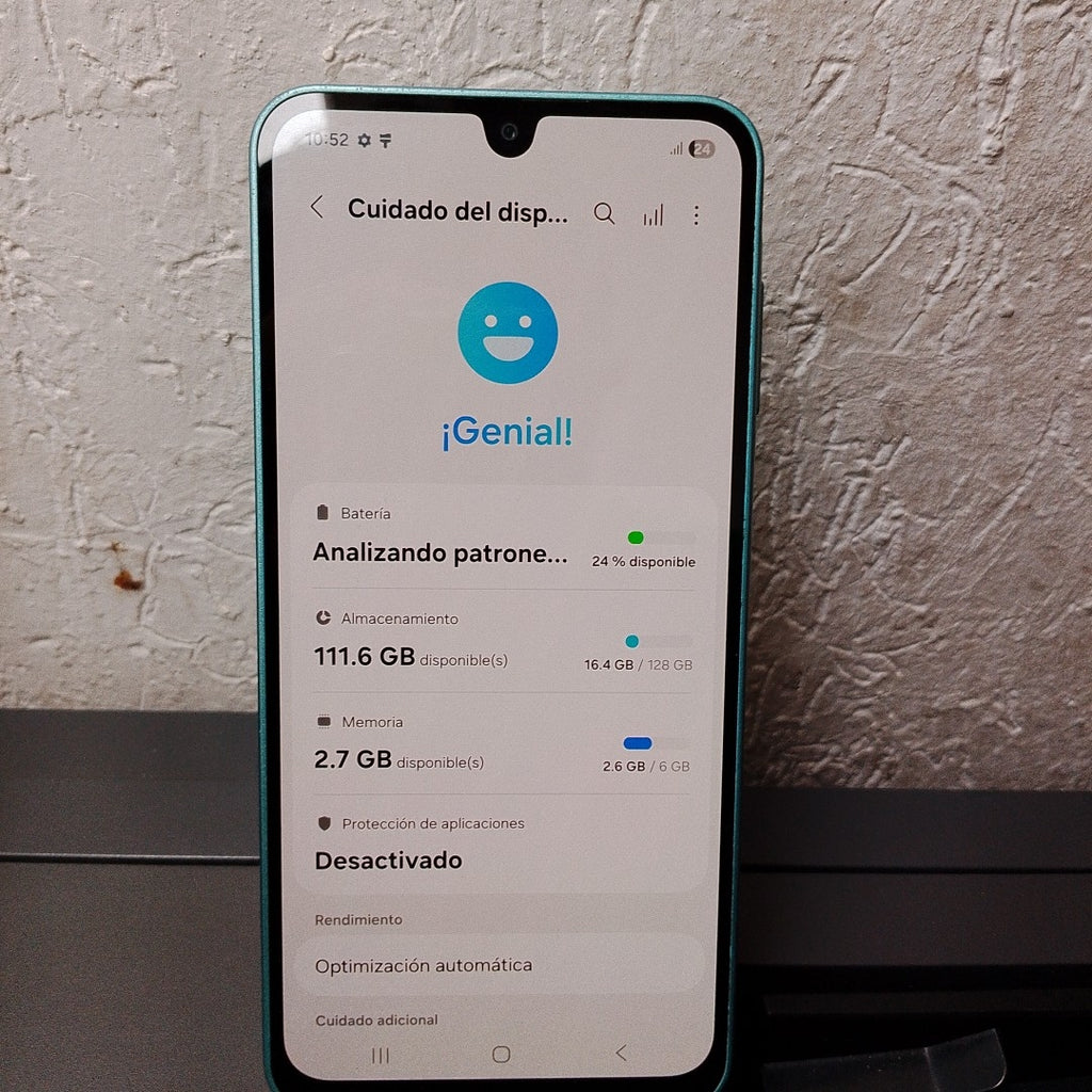 CELULAR SAMSUNG GALAXY A16 5G SM-A166M (2024) 128 GB 6 GB RAM (SEMINUEVO)