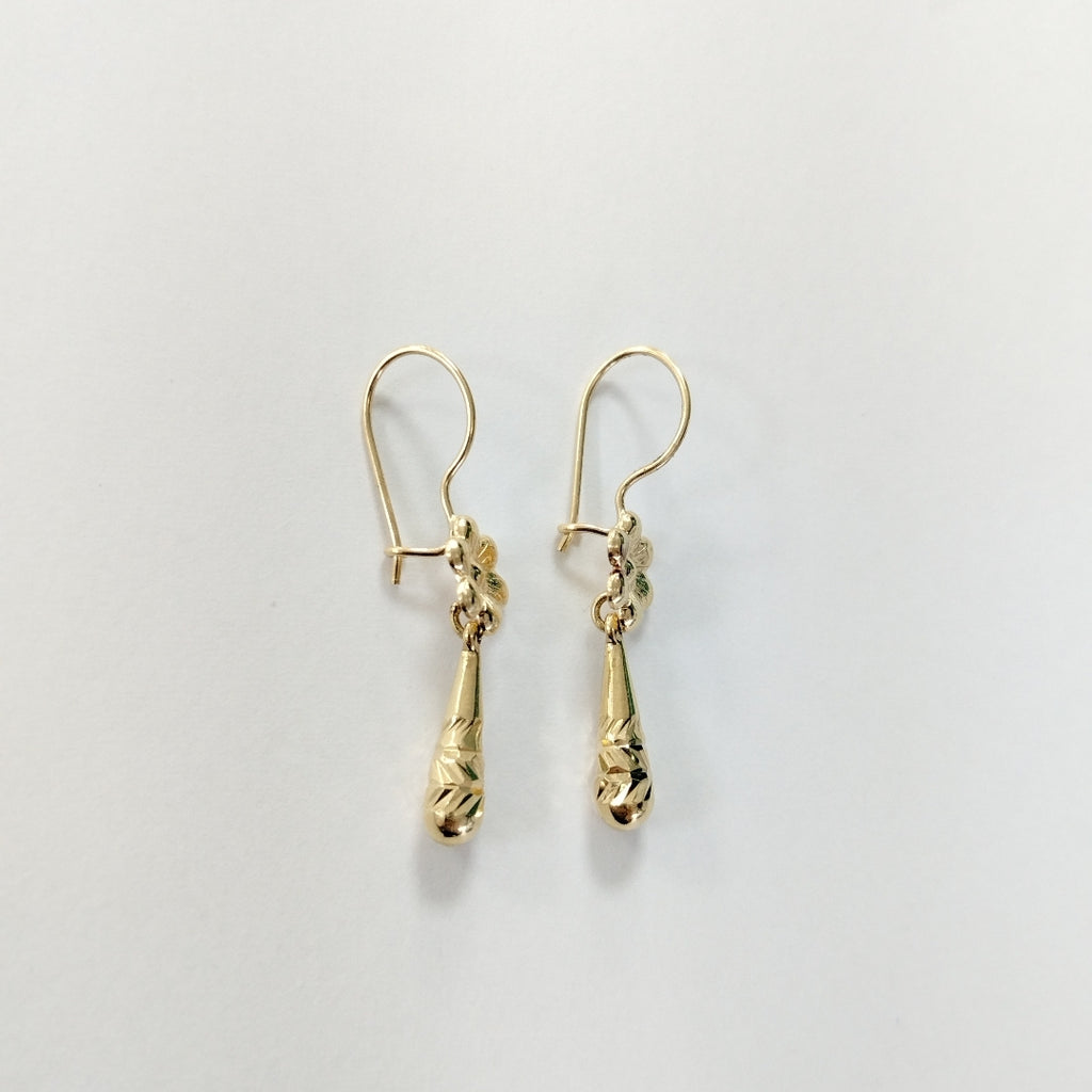 ARETES PAR ORO 14 K 2,20 GRMS (SEMINUEVO)