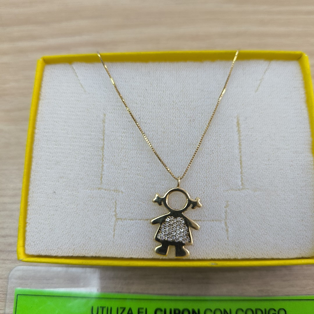 GARGANTILLA ORO 14 K 2,40 GRMS (SEMINUEVO)