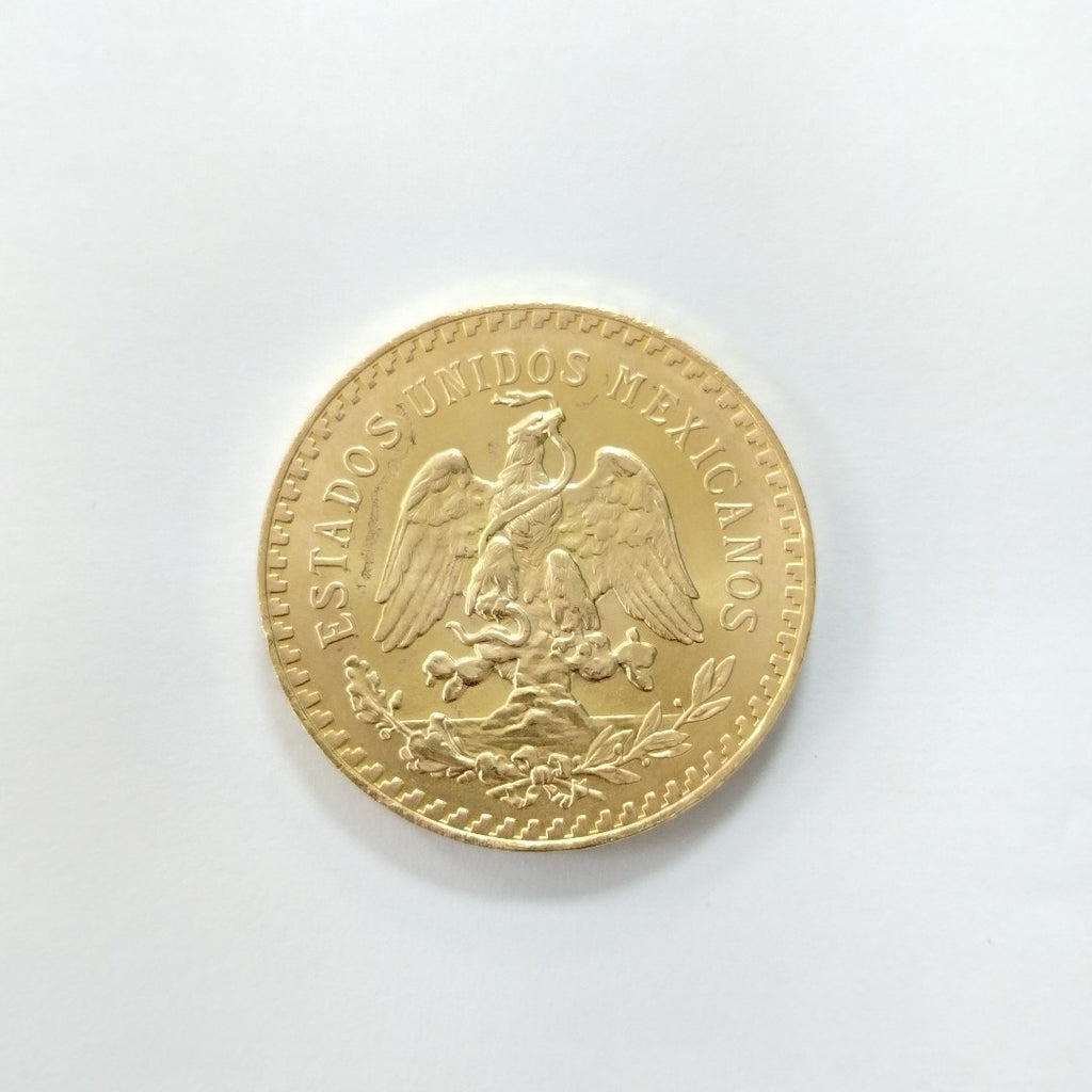 K1 41.6 GRMS 21 K IDENTIFICACIÓN MONEDA NOMINATIVA MONEDAS PESOS 50 PESOS (SEMINUEVO)