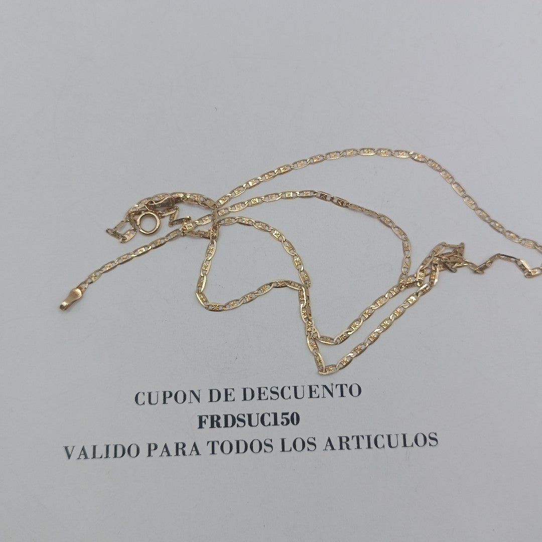 CADENA ORO 10 K 2.4 GRMS (SEMINUEVO)