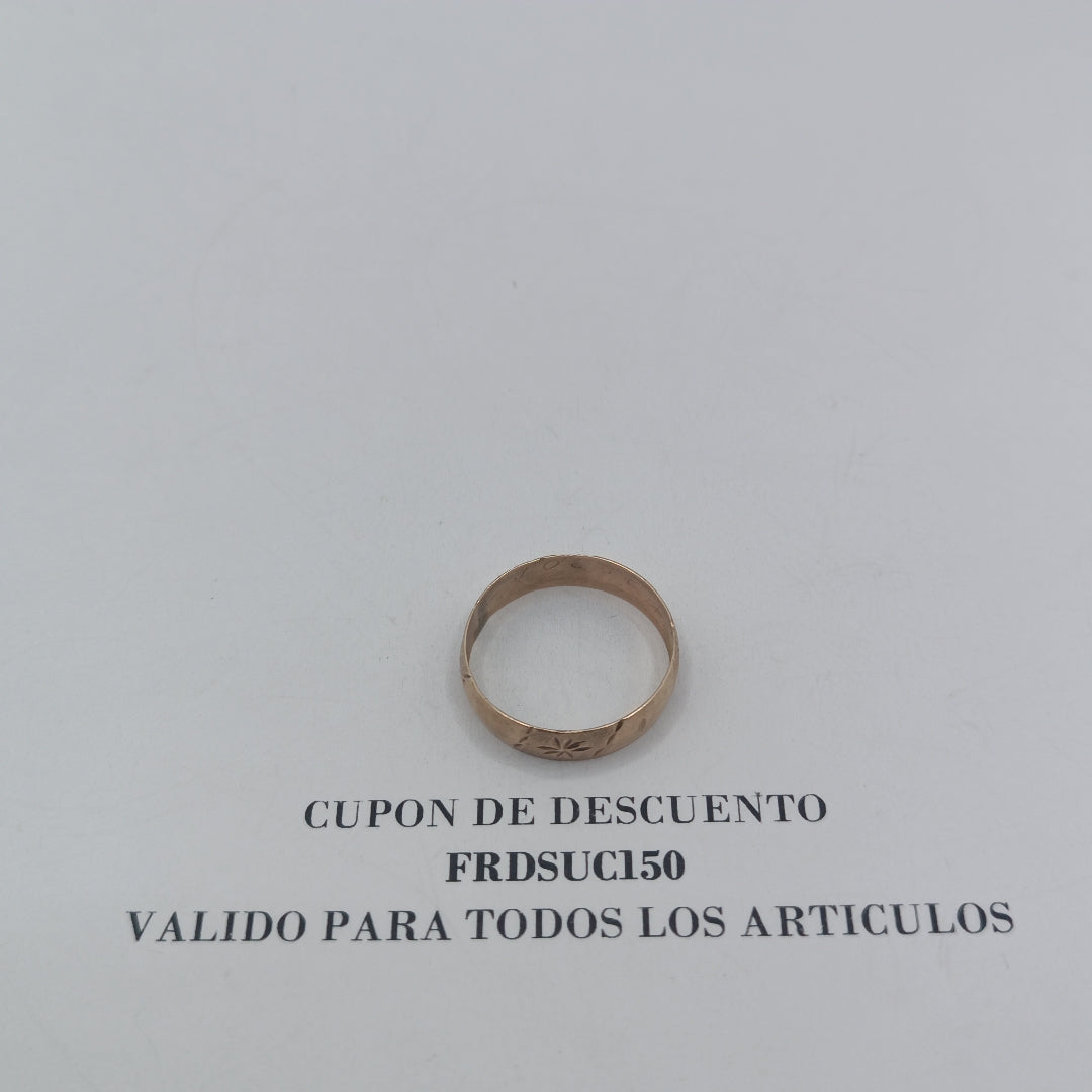 ANILLITO, ARGOLLA ORO 8 K 1.4 GRMS (SEMINUEVO)