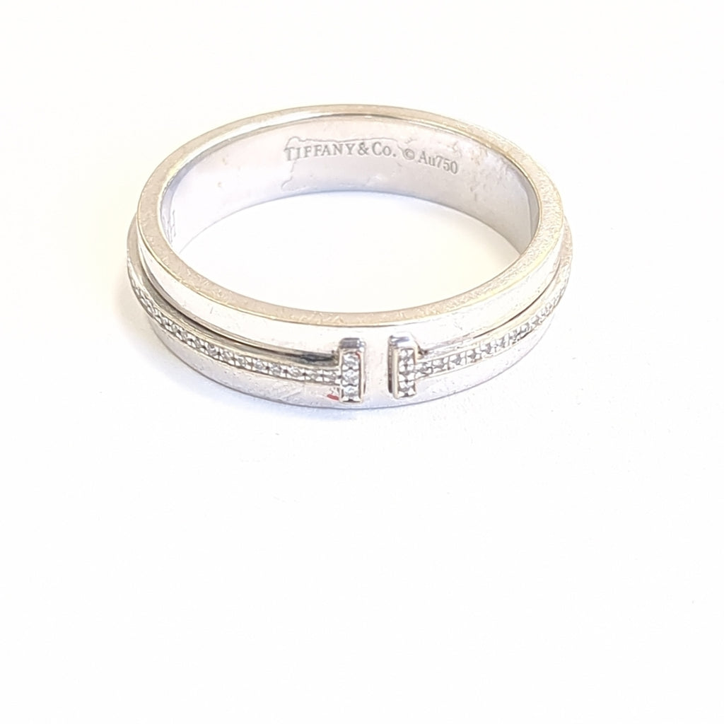 ARGOLLA ORO BLANCO 18 K 10.1 GRMS (SEMINUEVO)