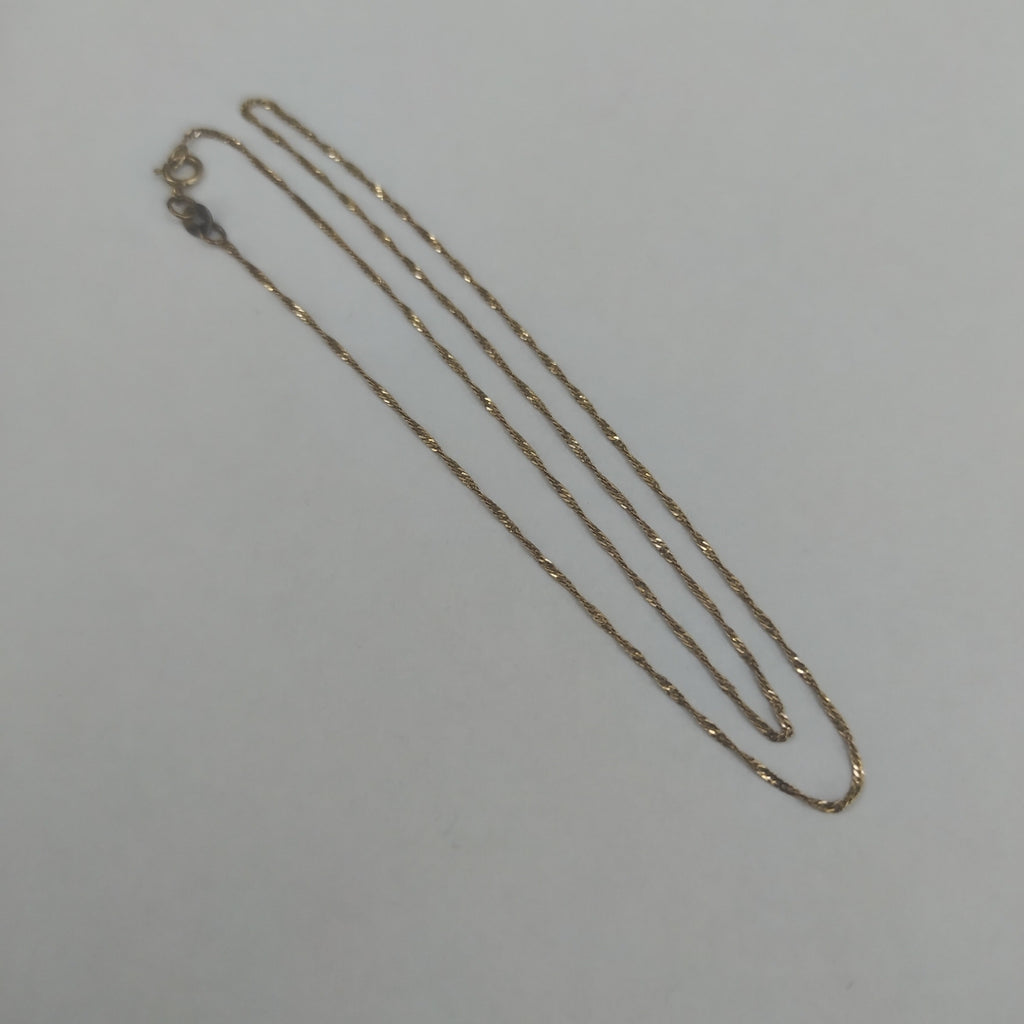 CADENA ORO 14 K 0.9 GRMS (SEMINUEVO)