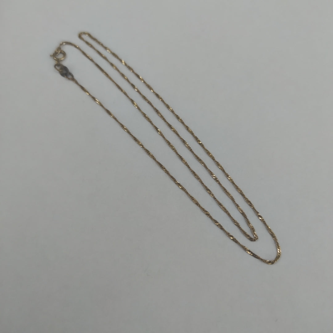 CADENA ORO 14 K 0.9 GRMS (SEMINUEVO)
