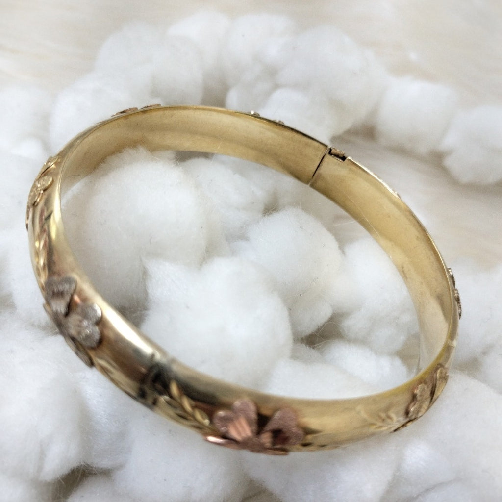 PULSERA RIGIDA ORO 14 K 20.2 GRMS (SEMINUEVO)