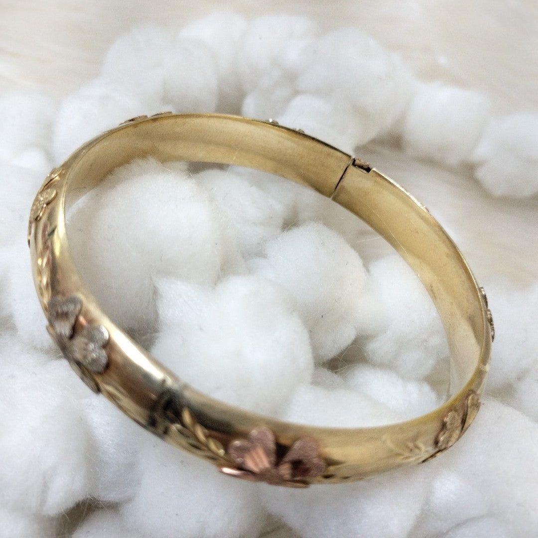 PULSERA RIGIDA ORO 14 K 20.2 GRMS (SEMINUEVO)