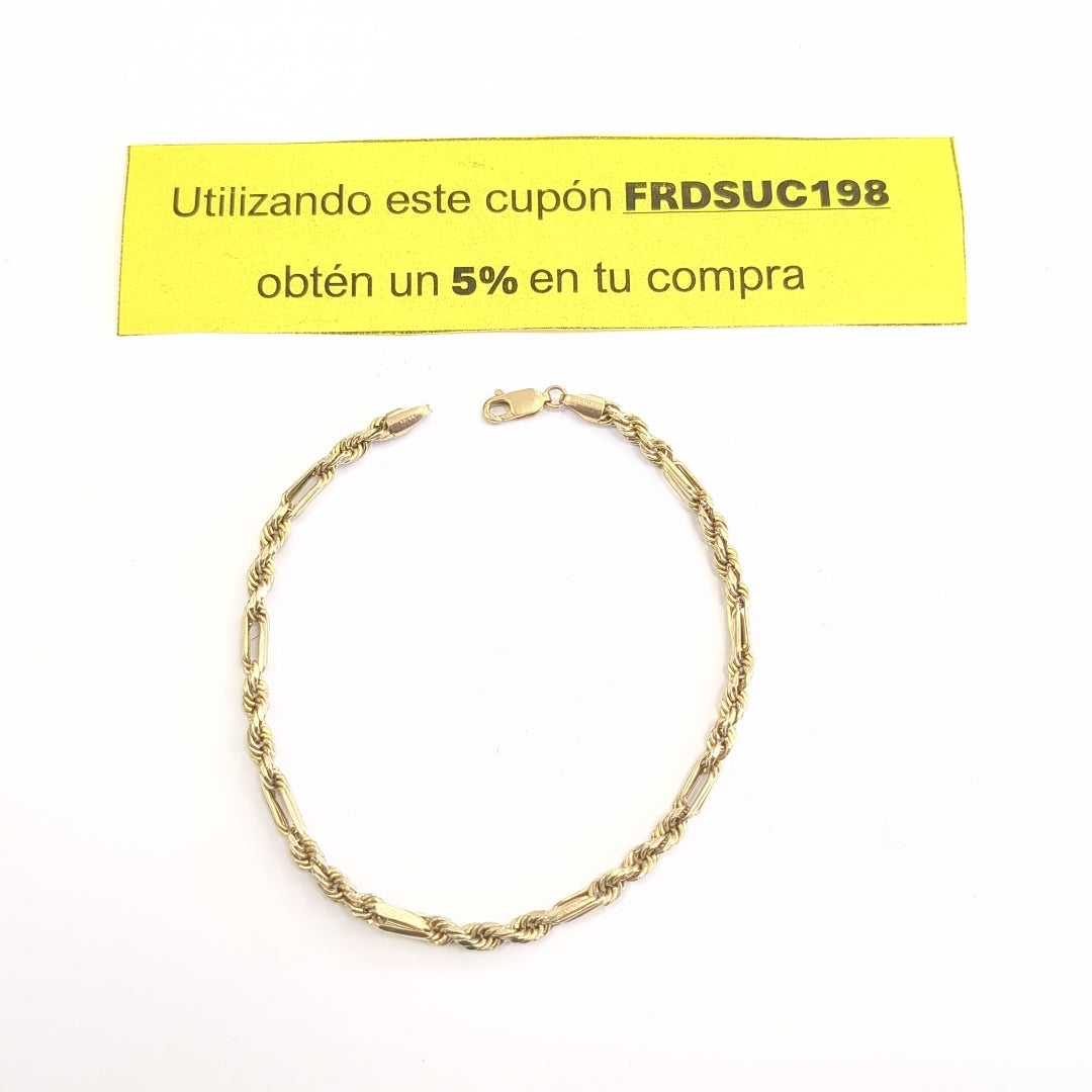 PULSERA ORO 10 K 4 GRMS (SEMINUEVO)