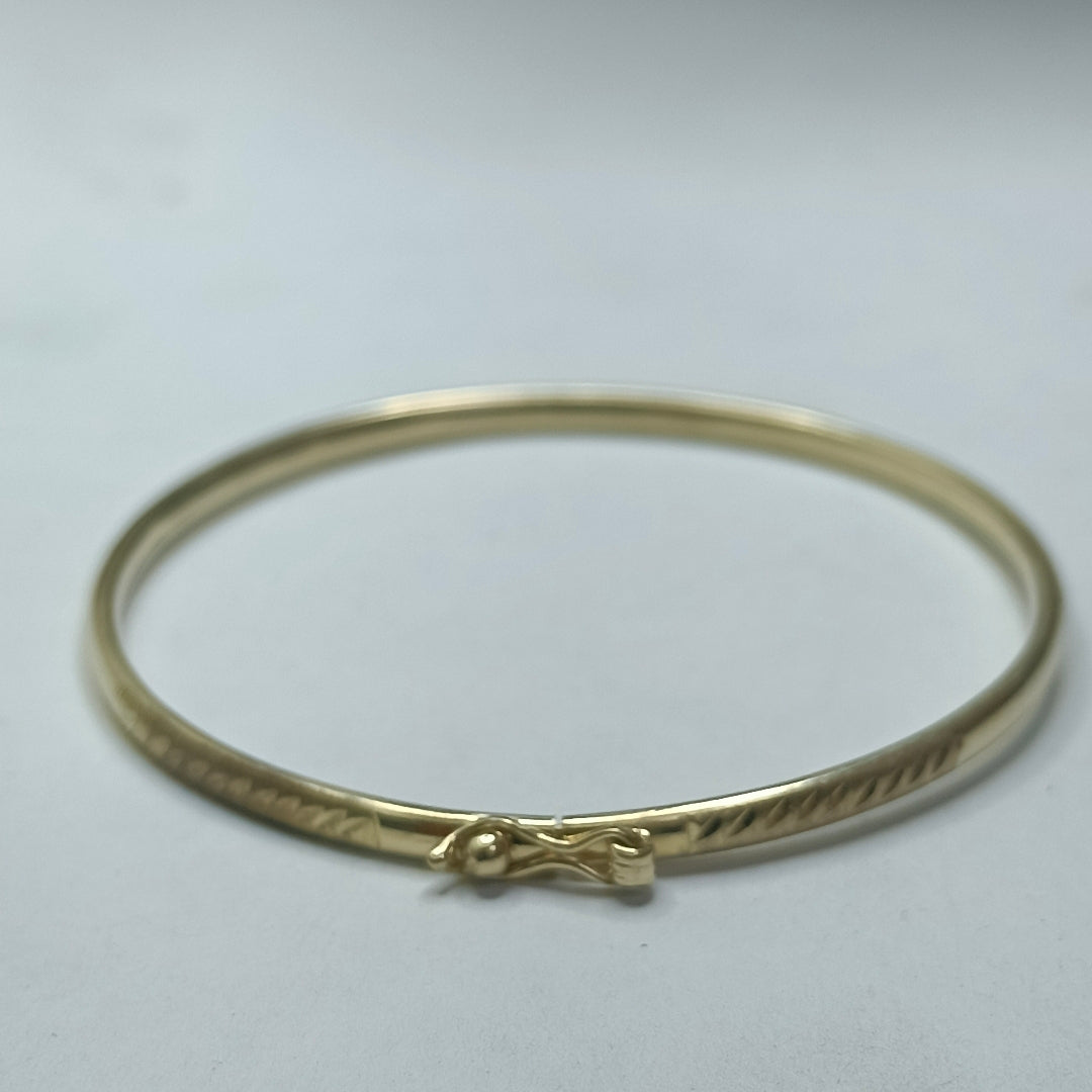 PULSERA RIGIDA ORO 8 K 2.6 GRMS (SEMINUEVO)