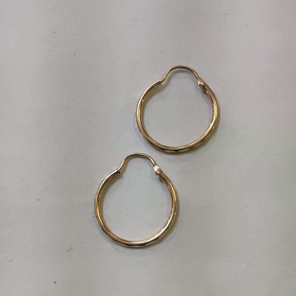 ARRACADAS PAR ORO 14 K 1.1 GRMS (SEMINUEVO)