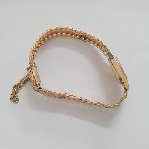 RELOJ CAJA ACERO PULSO ORO ORO, CHAPA 10 K 17.6 GRMS (SEMINUEVO)